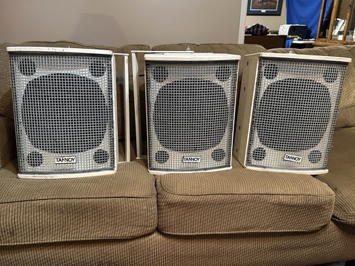 Tannoy v12 white speakers - white, 12"